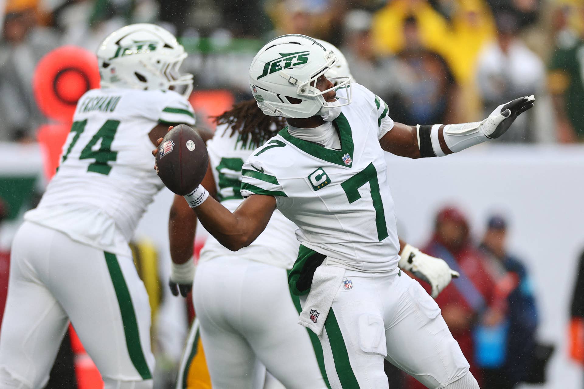 Geno Smith braucht eine starke Leistung, um die Saison der Jets am Leben ...