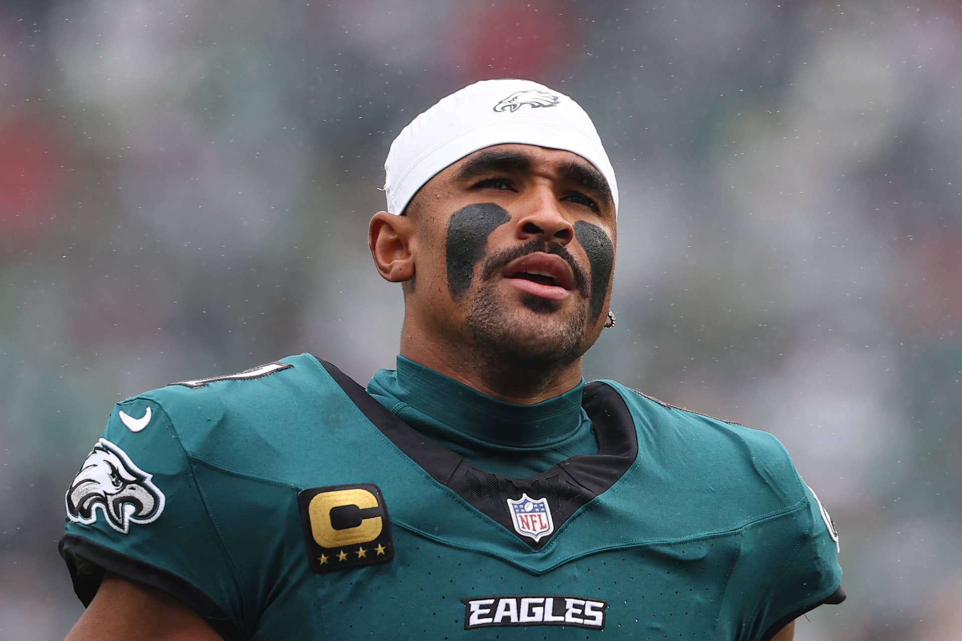 Jalen Hurts Reacts to Lane Johnson’s Retirement at Eagles Practice - Athlon