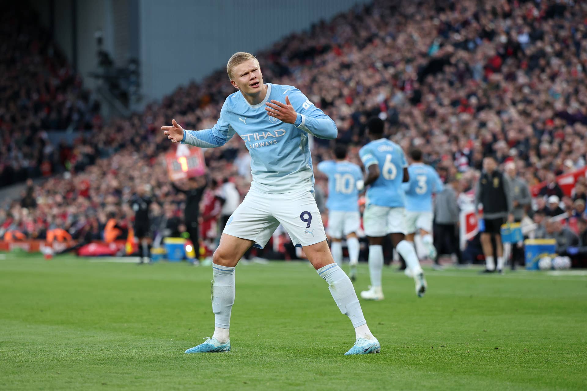 Erling Haaland Becomes Emotional After Liverpool Win: 'Lovely Moment That ...