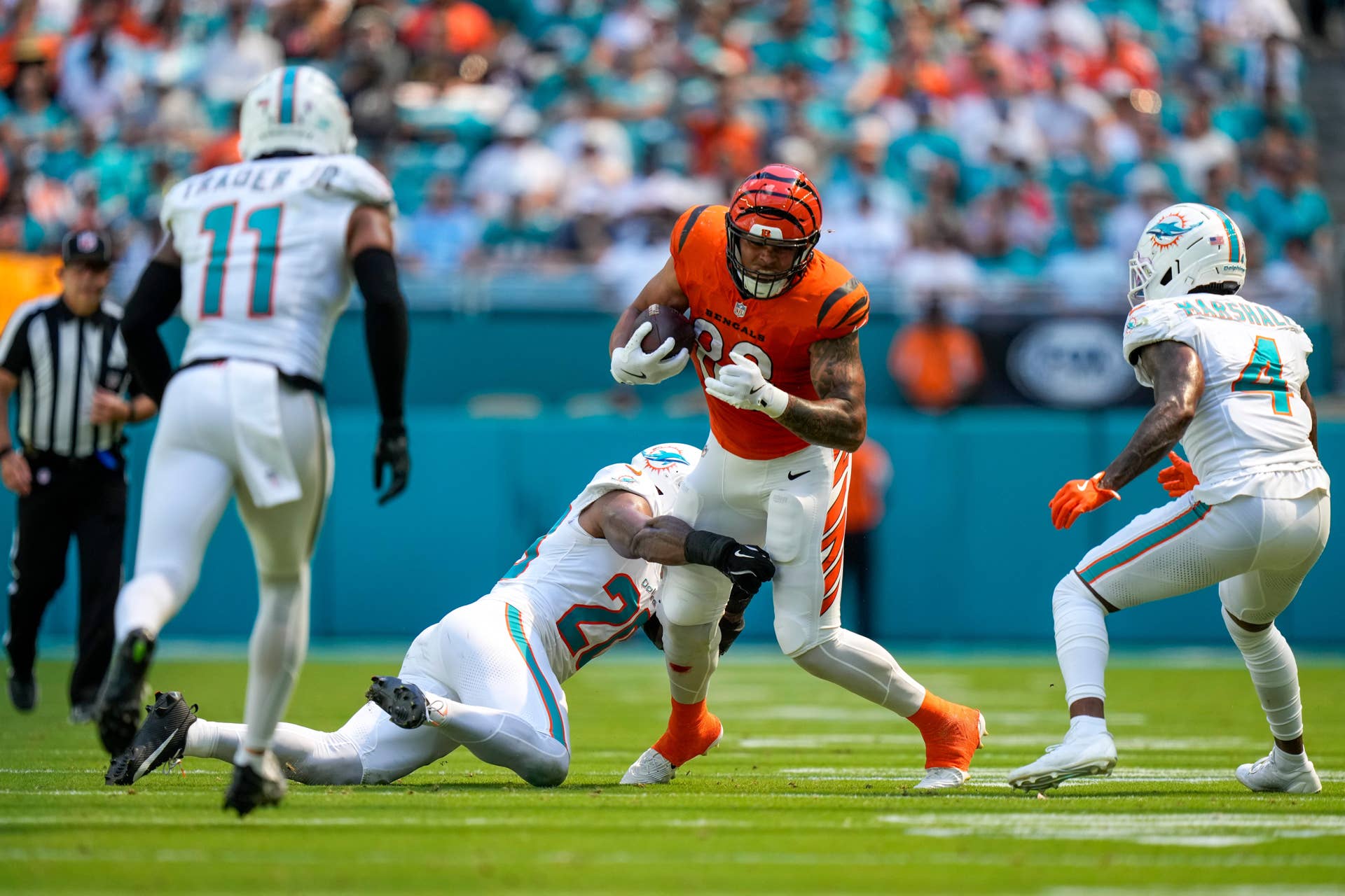 Bengals Snap Counts Show Erick All Jr. Earning the Bigger Role Zac ...