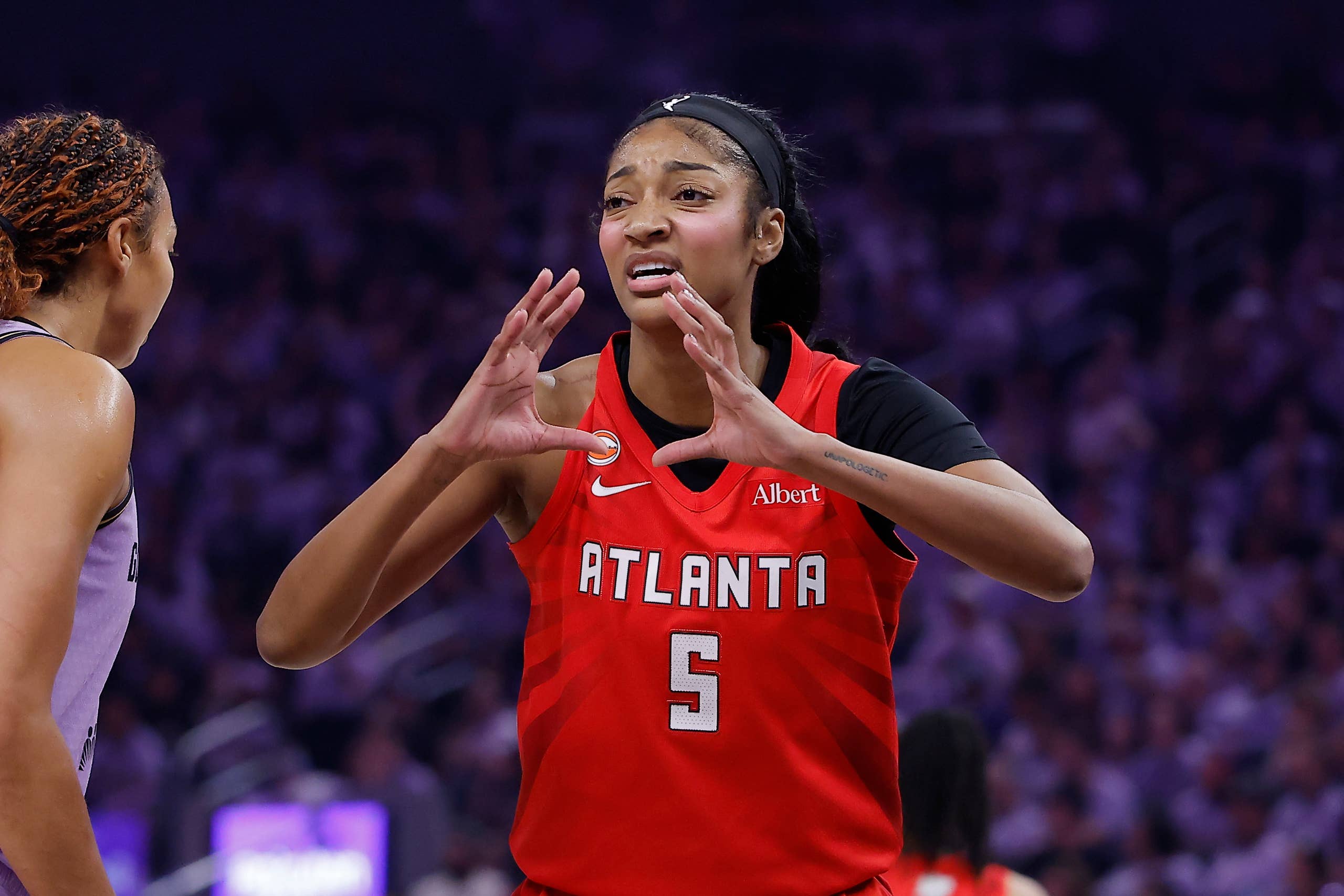 Atlanta Dream Players Comment on Angel Reese's Demeanor - Athlon