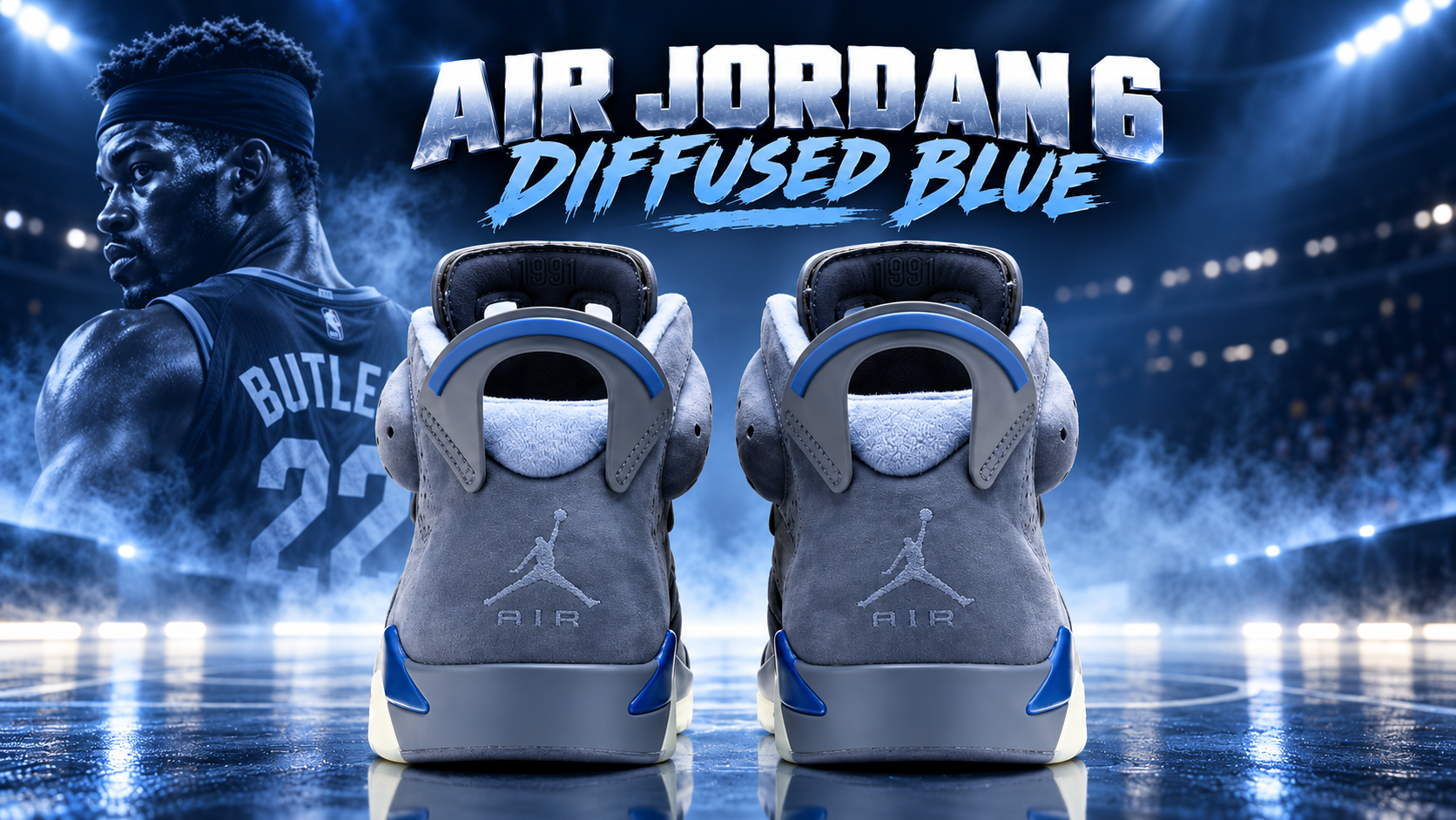 Air Jordan 6 'Diffused Blue' Resale Prices & Where to Buy - Athlon