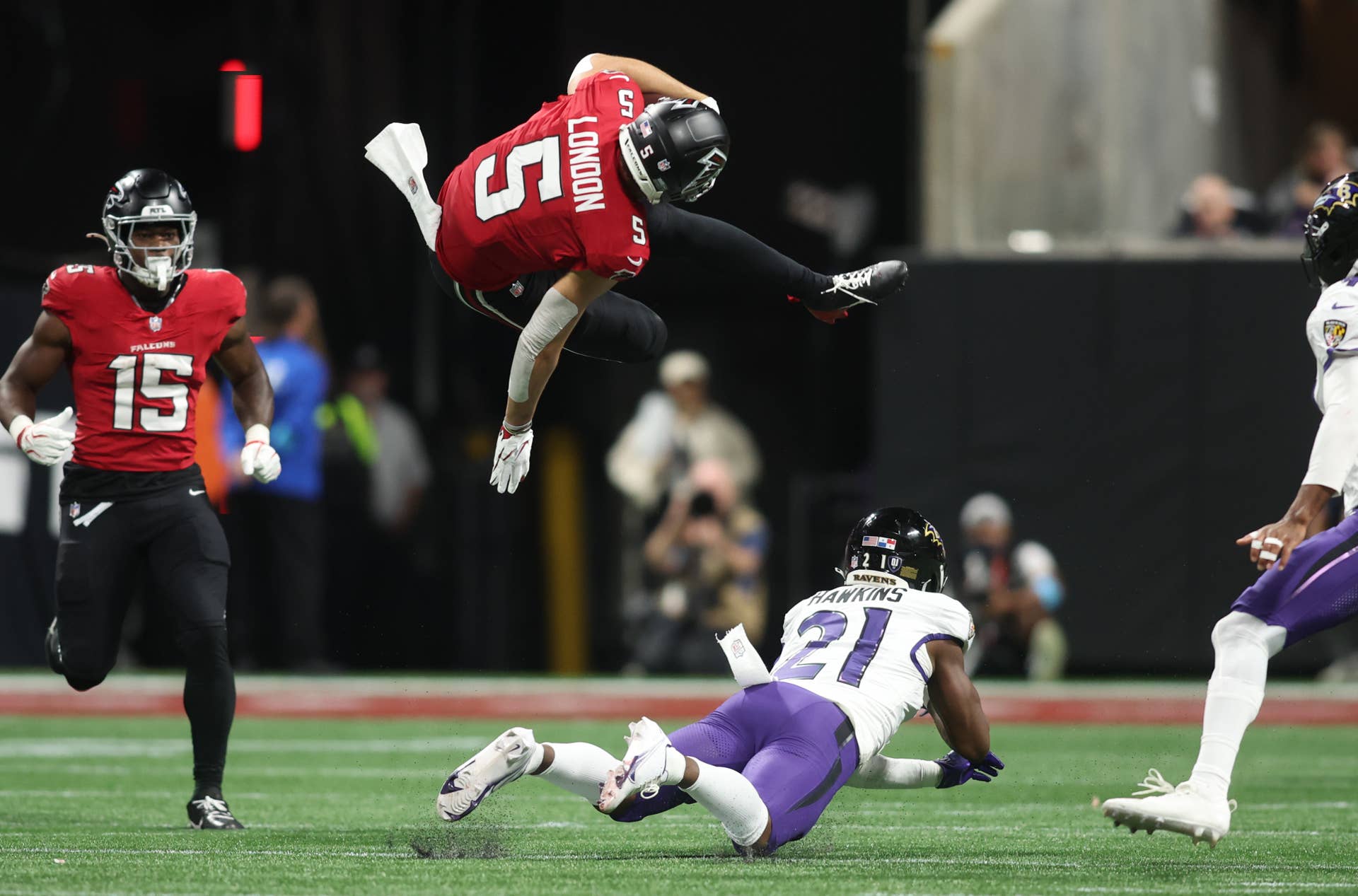 The Five Falcons Whose Stock Has Changed the Most Through Three Weeks ...