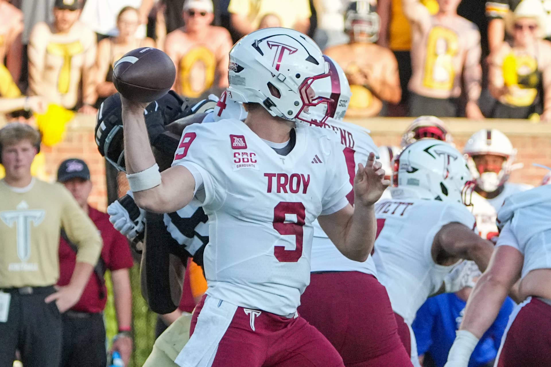 Louisiana-Monroe Warhawks at Troy Trojans Prediction, Picks & Odds for Week 8