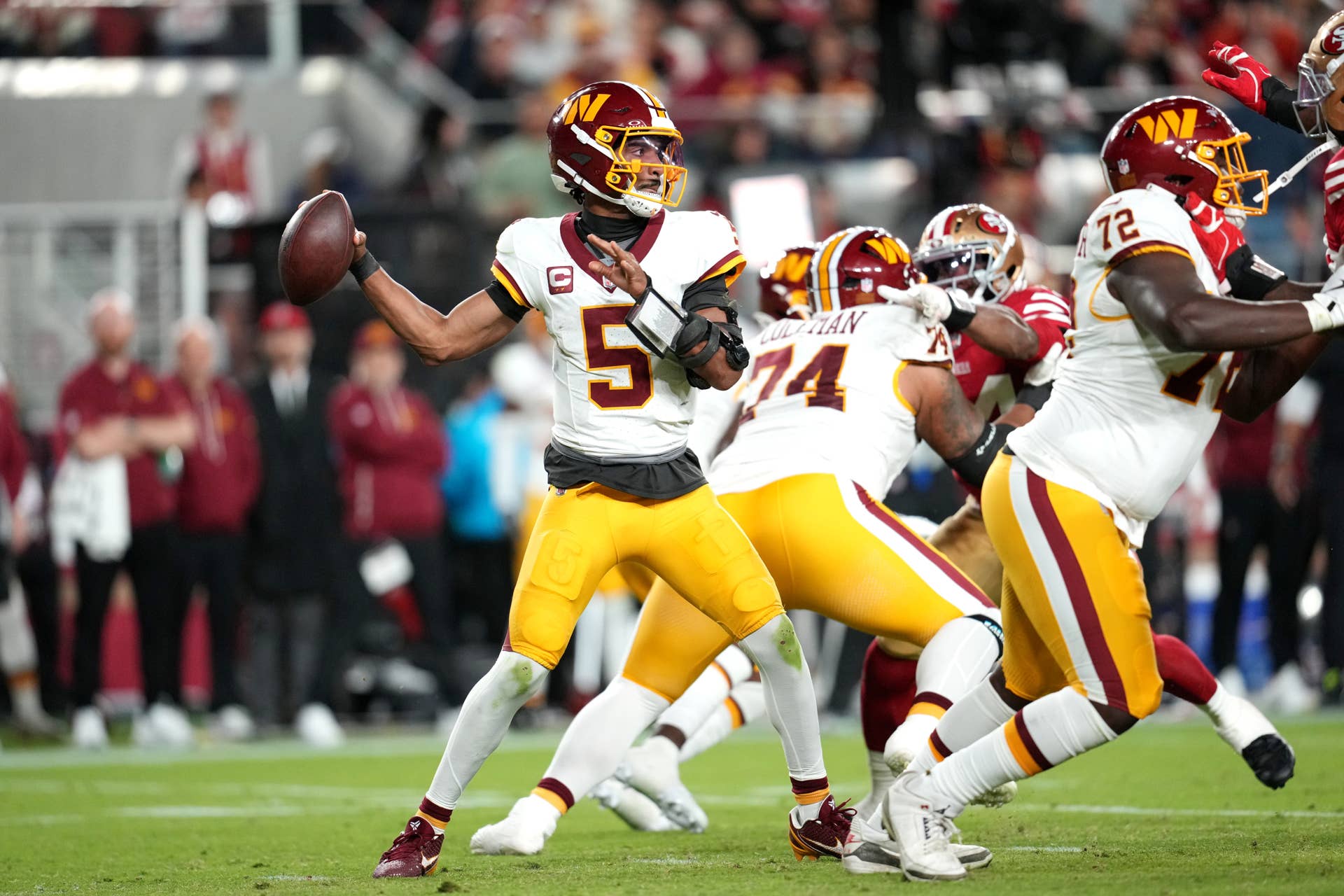 Washington Commanders Backdrop 4 Maddening Takeaways From Commanders' 23-17 Loss to 49ers - Athlon