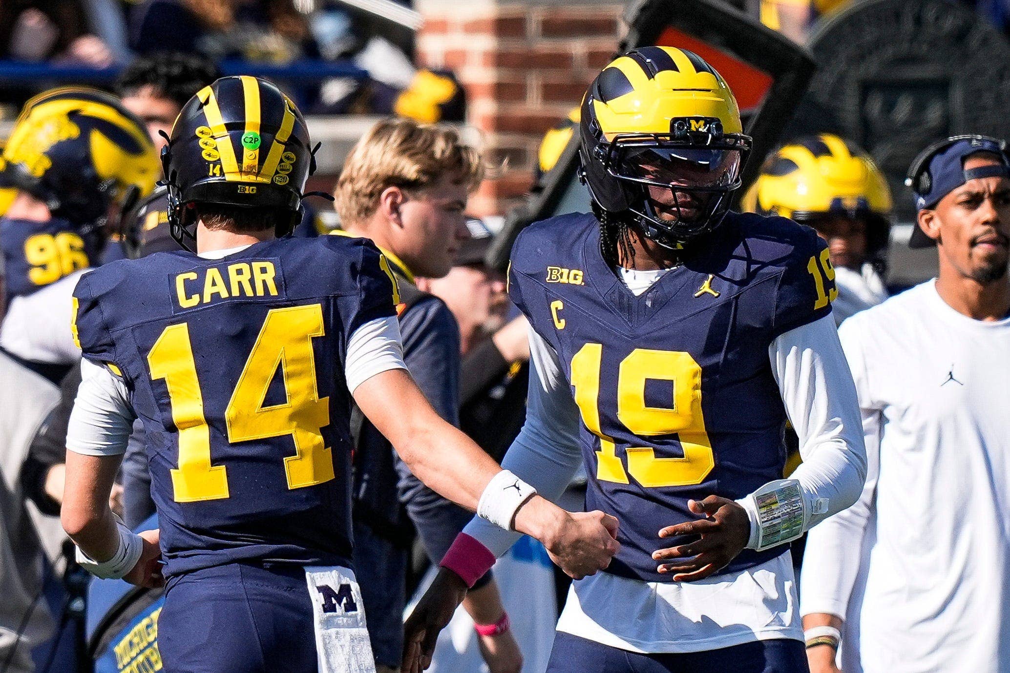 Michigan QB Tommy Carr Assigns Blame After Wolverines' Loss to Indiana ...