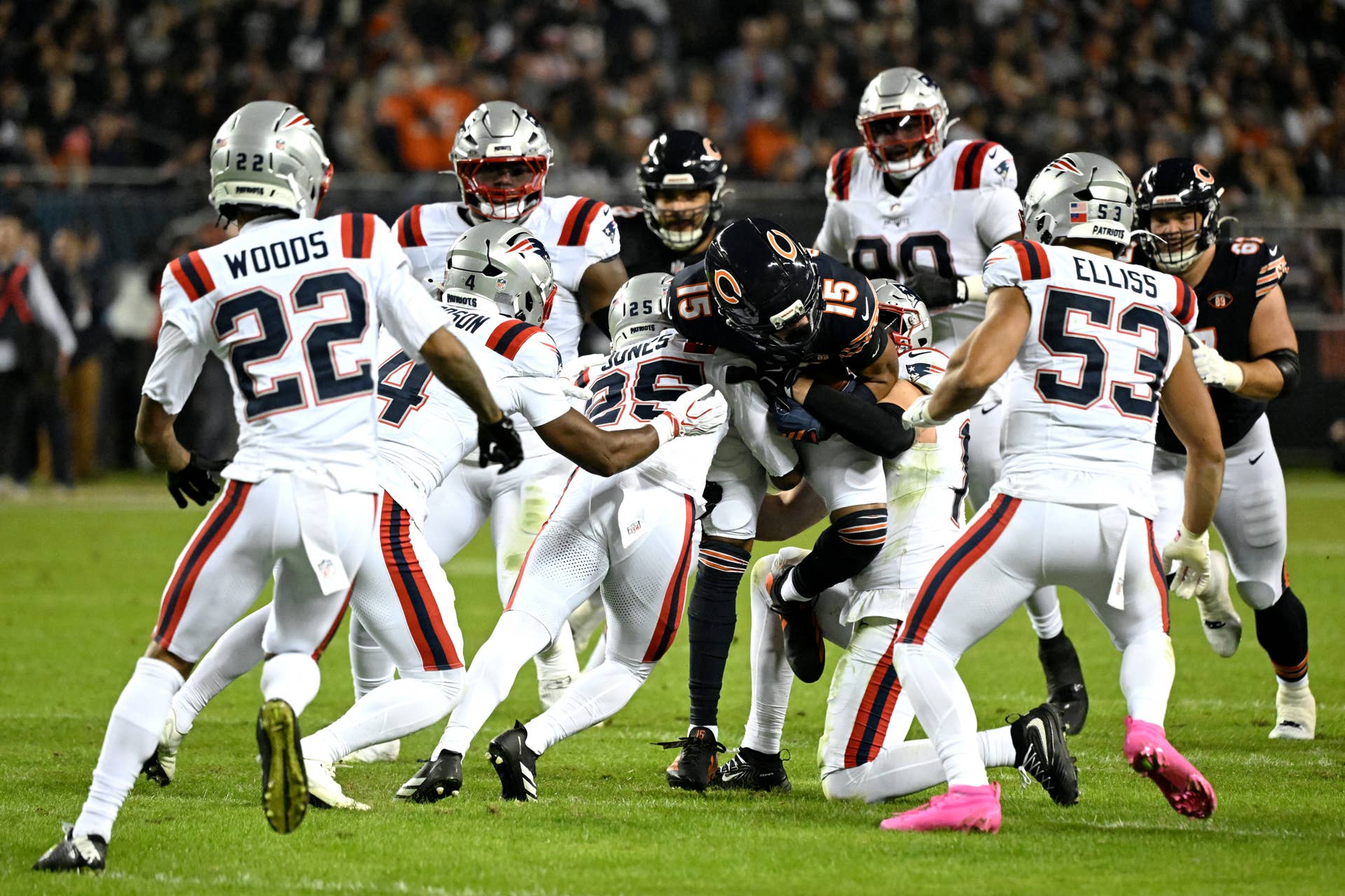 Rome Odunze, D'Marco Jackson Among 4 Winners and 2 Losers in Bears' Win ...
