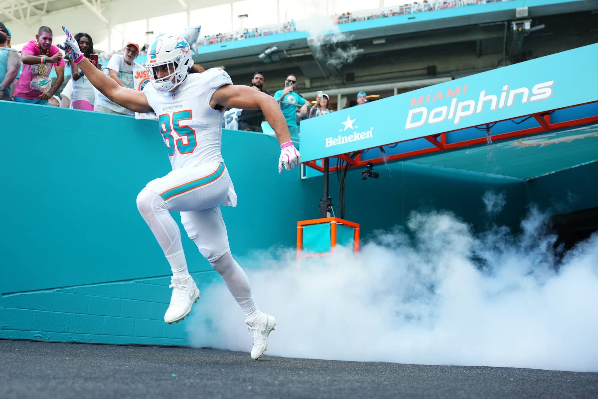 Greg Dulcich Emerging as Dolphins’ Secret Weapon After Breakout Game