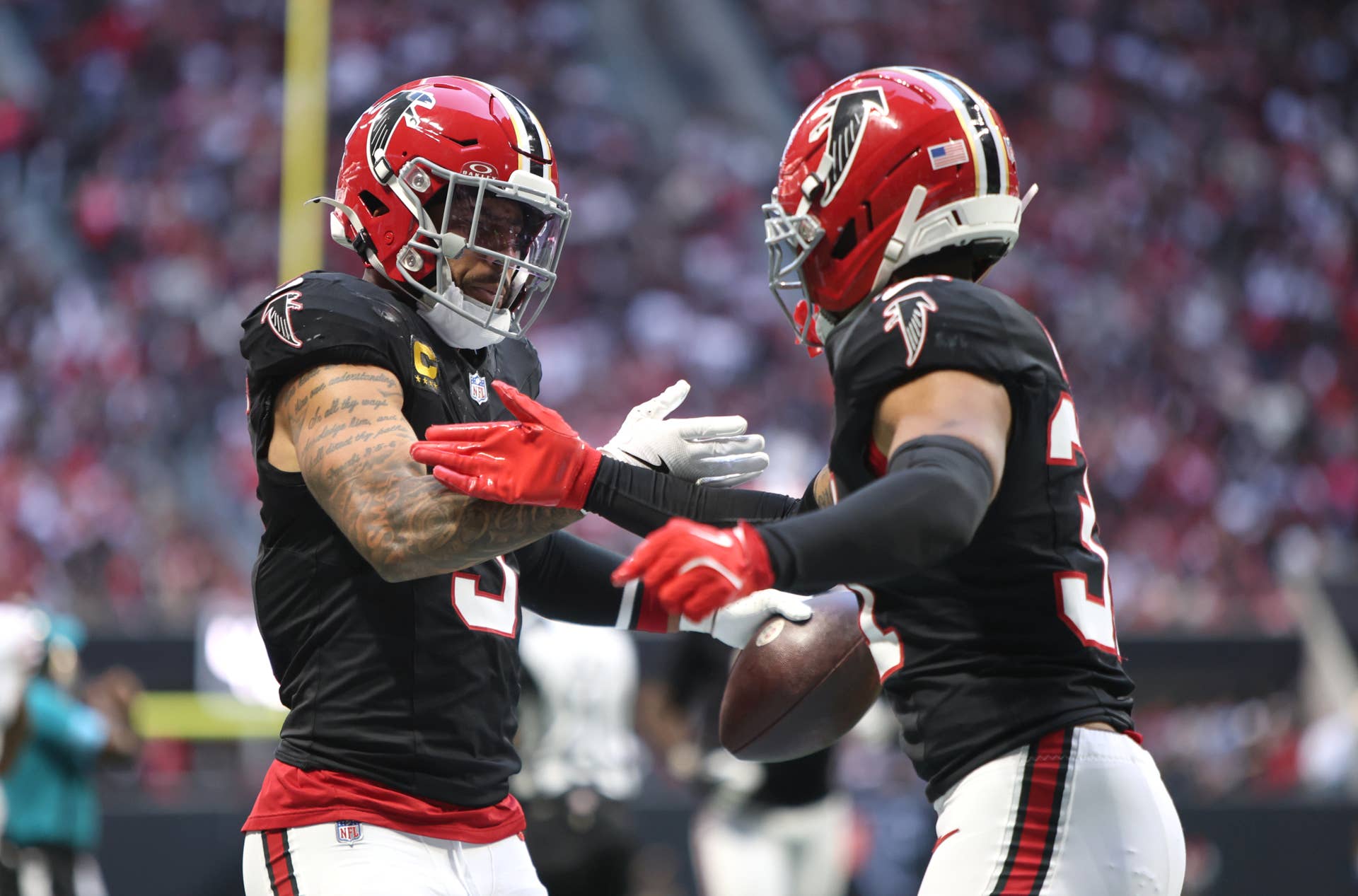 The Falcons' Defense Creates 49ers Turnovers For The First Home Win ...