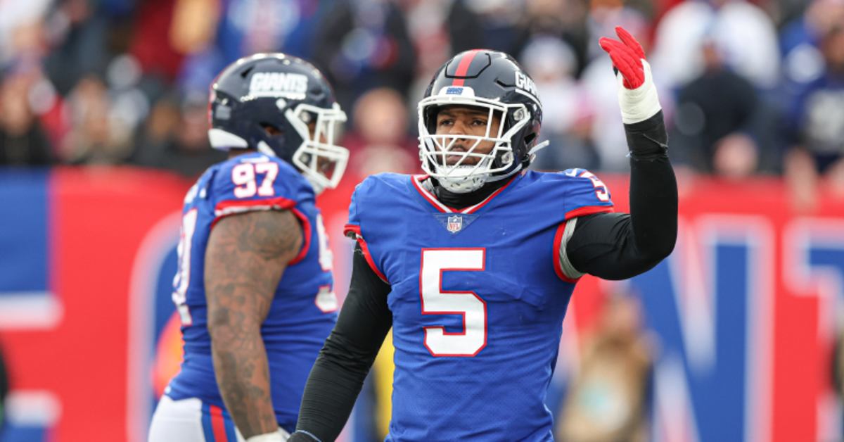 New York Giants Edge Rusher Kayvon Thibodeaux Listed As Trade Candidate for NFC Rivals - Athlon Sports