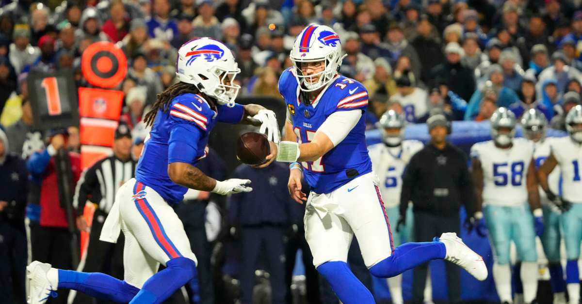 Buffalo Bills' Josh Allen Breaks Silence On James Cook Contract Drama - Athlon Sports