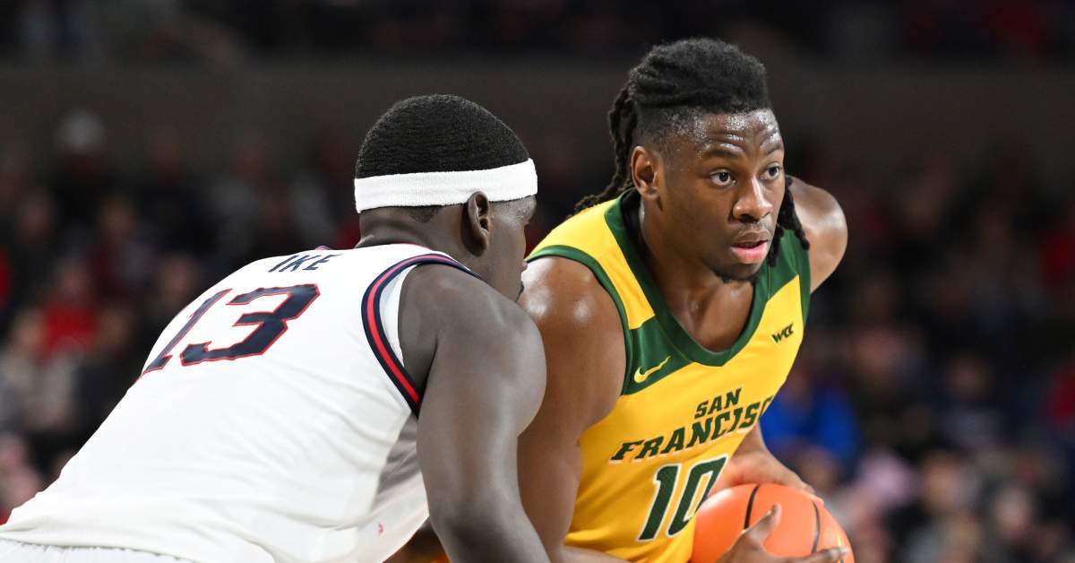 Grizzlies insider urges team to draft San Francisco's Jonathan Mogbo in ...