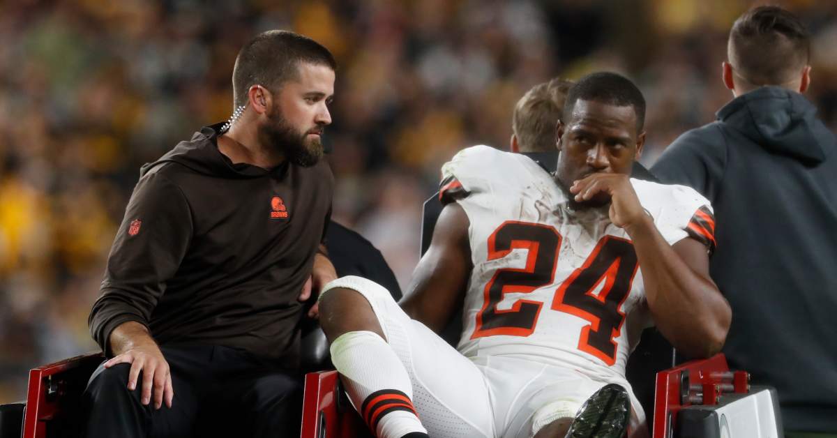 Cleveland Browns Star Nick Chubb Discusses 'Emotion' Of Facing ...