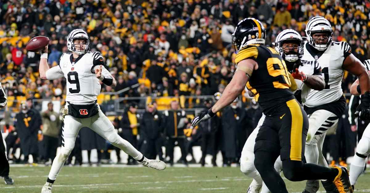 Cincinnati Bengals QB Joe Burrow Criticizes Pittsburgh Steelers ...