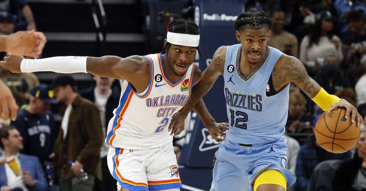 The Grizzlies arguably pose the greatest threat to the Thunder in 2024/ ...