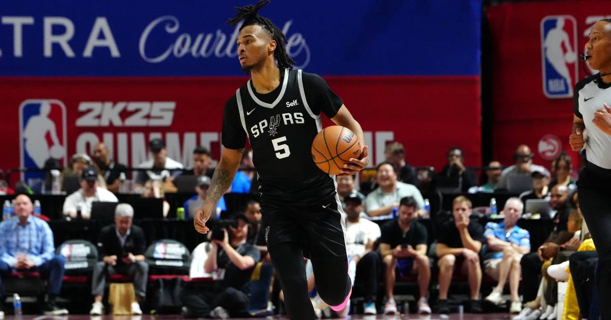 Spurs Rookie Stephon Castle in ROTY Race After Summer League Athlon