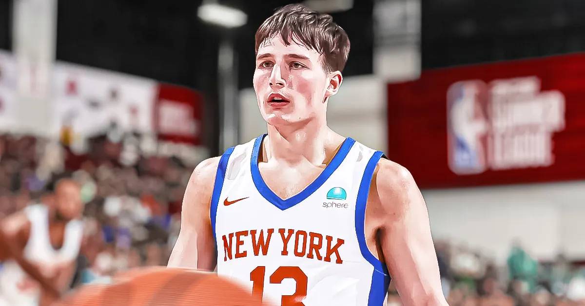 New York Knicks Rookie Tyler Kolek Already Looking Like Draft Steal ...