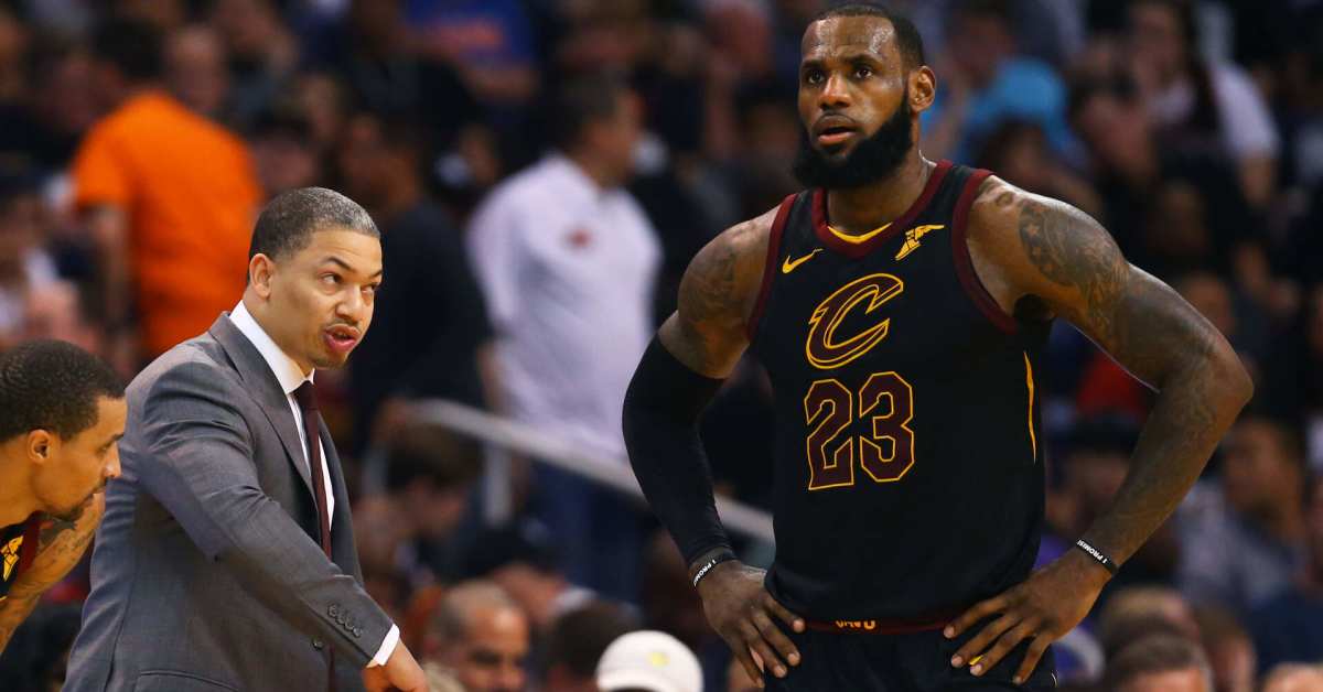 Lue and LeBron had to but heads before they became friends - Athlon Sports