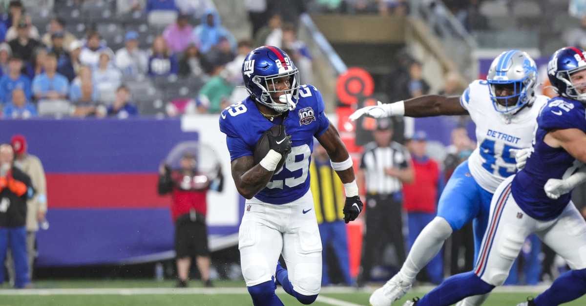 New York Giants' Tyrone Tracy Jr. Proving Joe Schoen Right - Athlon Sports