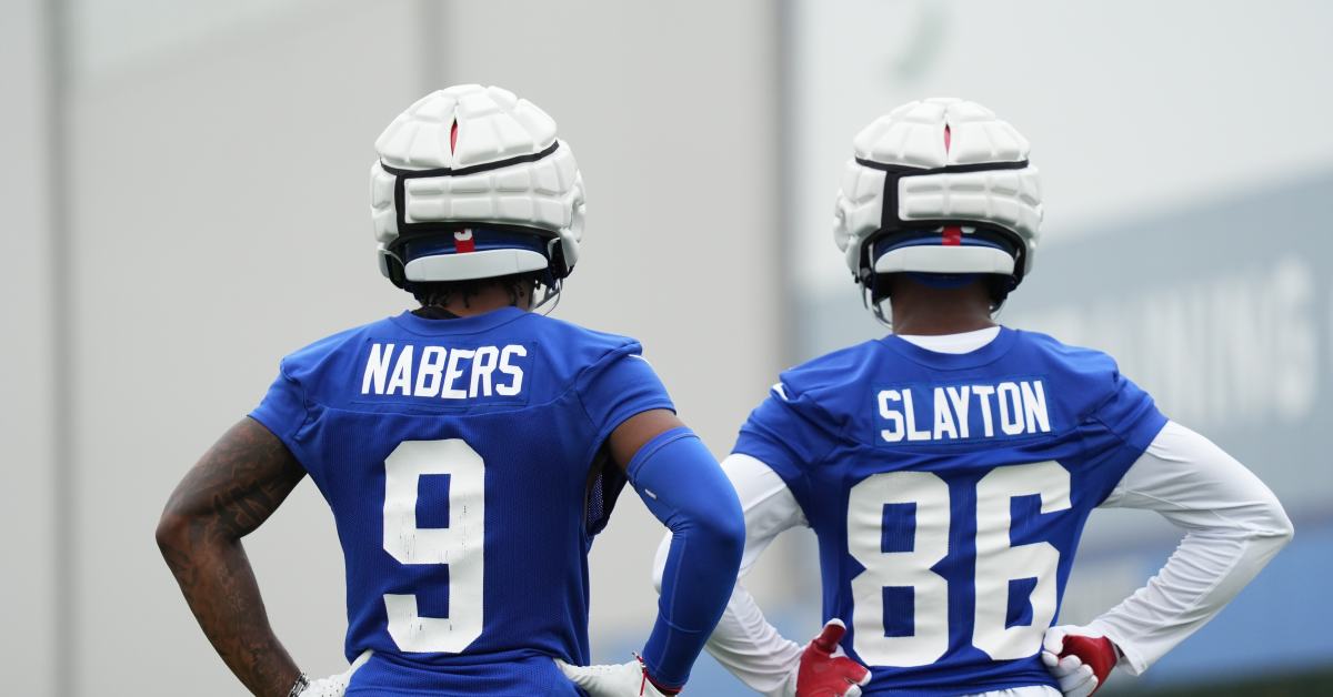 New York Giants Injury Update: Darius Slayton Says Malik Nabers In ...