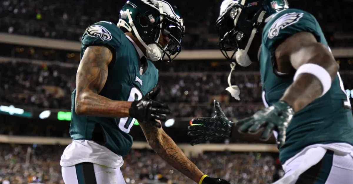 Philadelphia Eagles Receiving Duo Named Best in Football - Athlon Sports