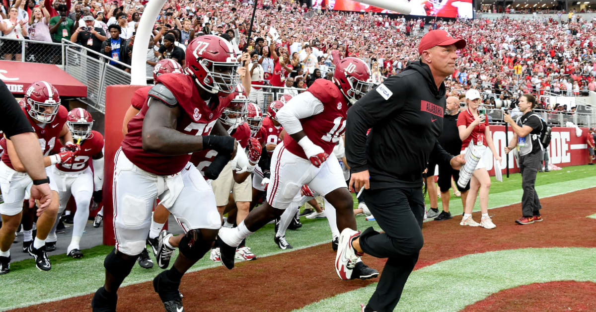 Alabama is Now the Betting Favorite Over on Saturday Athlon