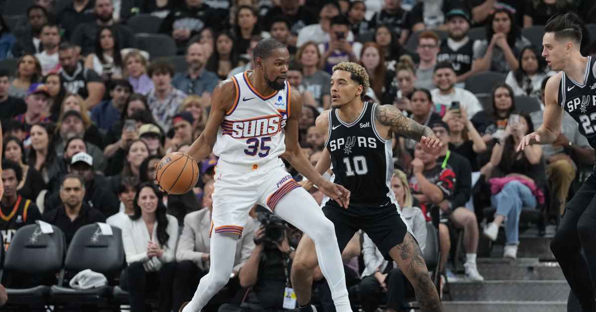 3 Mock Trades the San Antonio Spurs Could Make to Add Kevin Durant - Athlon Sports