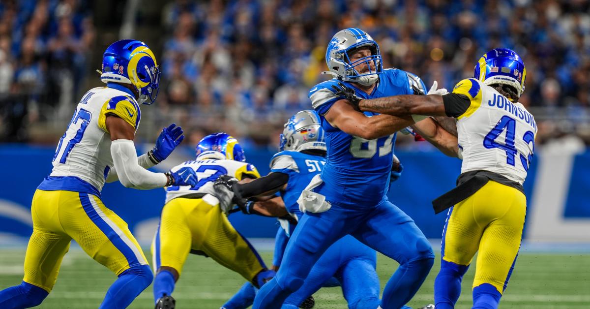 Lions score late touchdown, take 103 lead into halftime vs. Rams on