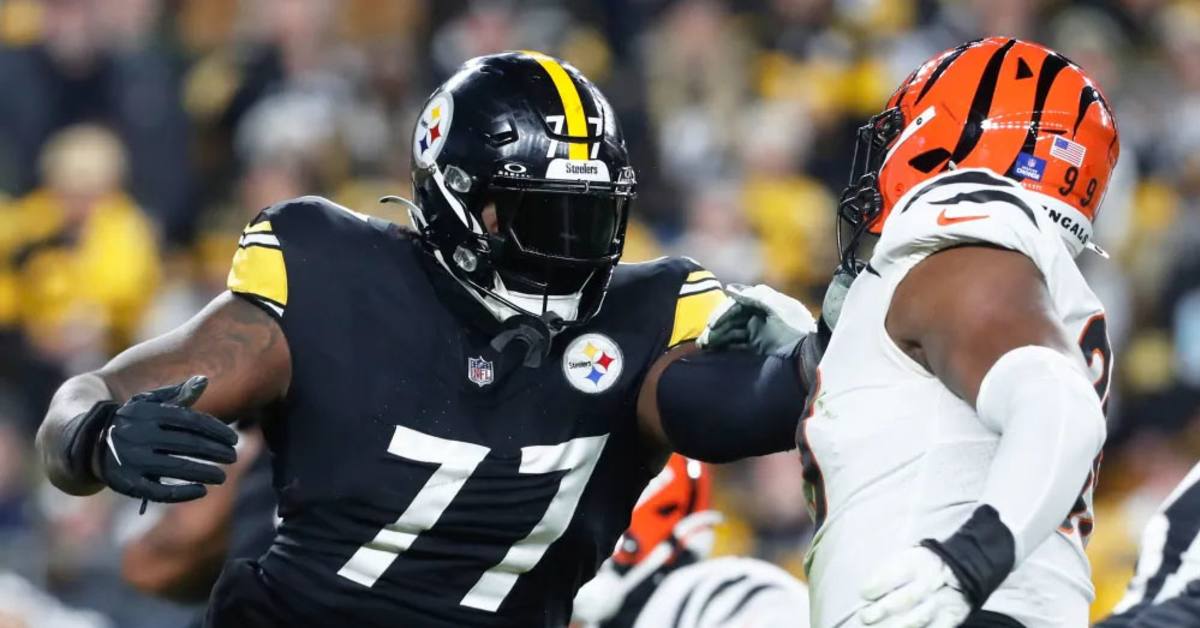Pittsburgh Steelers Offensive Lineman Broderick Jones Announces Position Change - Athlon Sports