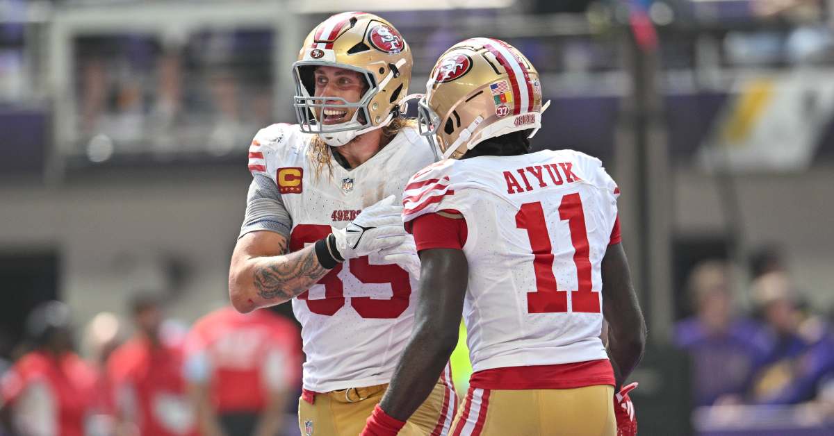 San Francisco-49ers Receiving Corps Receive Top-5 Rank Despite Injury Concerns - Athlon Sports
