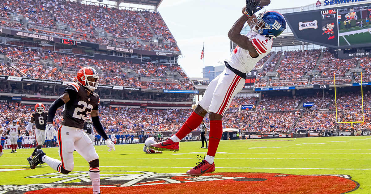 New York Giants' Malik Nabers Sets Record In 21-15 Win Over Cleveland ...