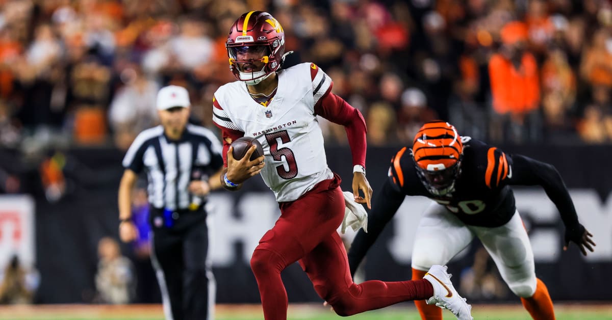 Washington Commanders' Jayden Daniels Wins Award for Historic Performance vs. Cincinnati Bengals