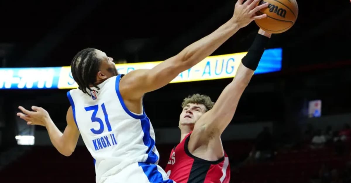 Ex New York Knicks Forward Kevin Knox Signs With Golden State Warriors