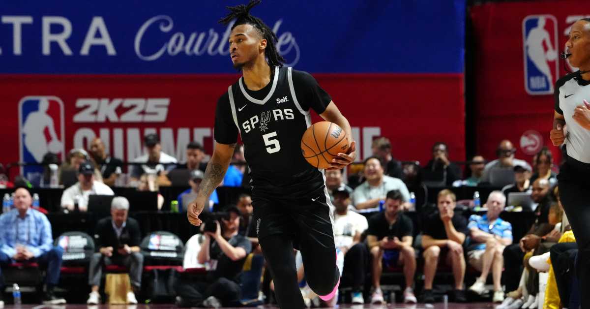 Rookie Stephon Castle Turns Heads In San Antonio Spurs' Preseason Game ...