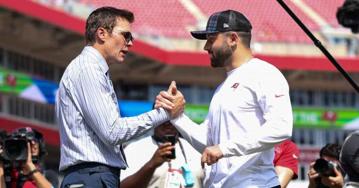 Tom Brady vs. Baker Mayfield Have QBs Ended Bucs 'Stress' Feud