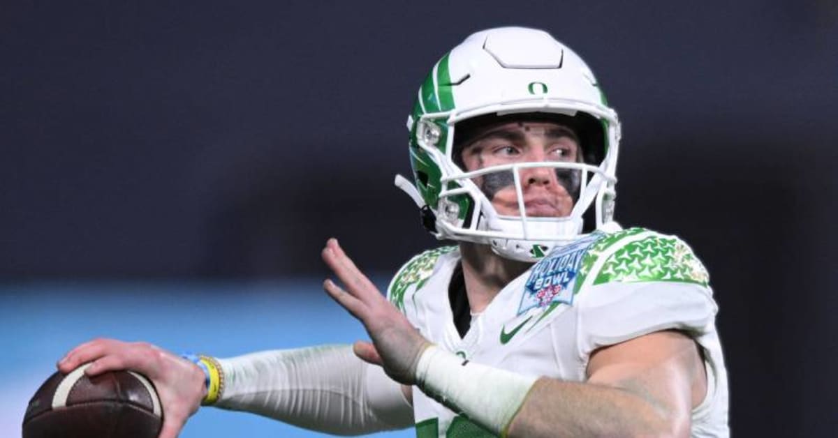 2024 NFL Draft Player Profile Oregon QB Bo Nix Athlon Sports