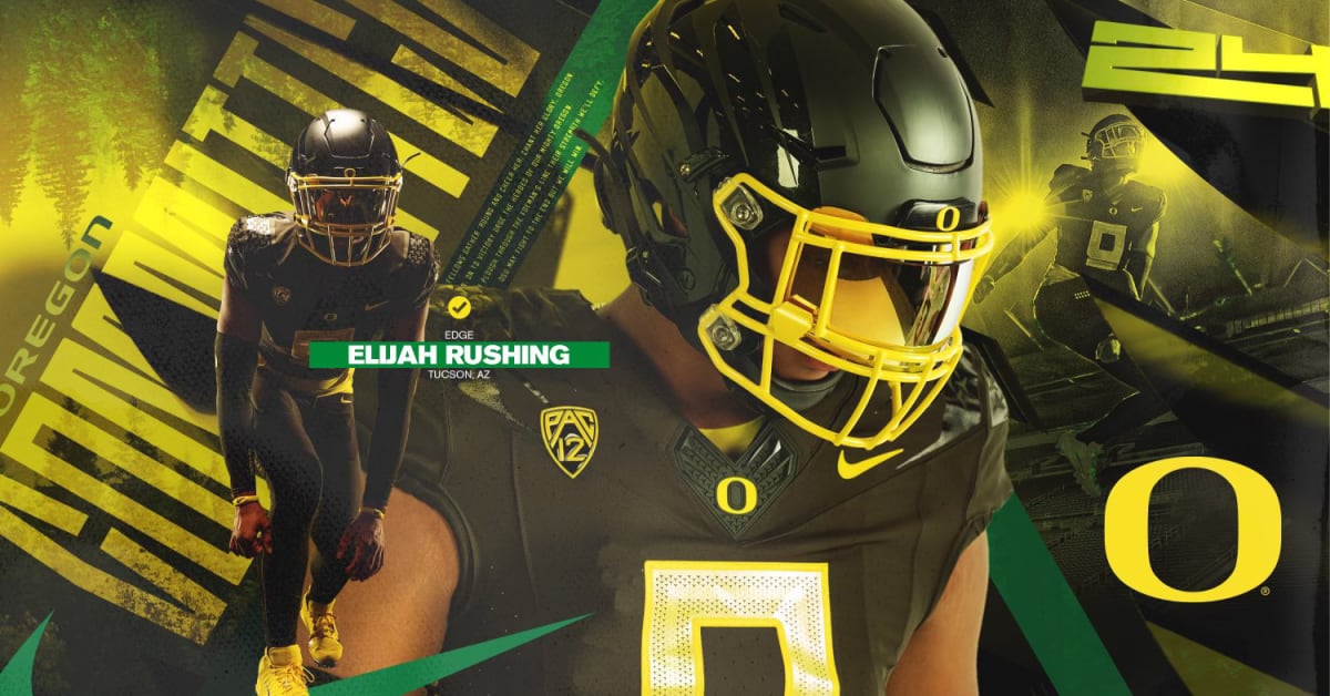 EA Sports NCAA 2025 Ducks Elijah Rushing had perfect reaction to