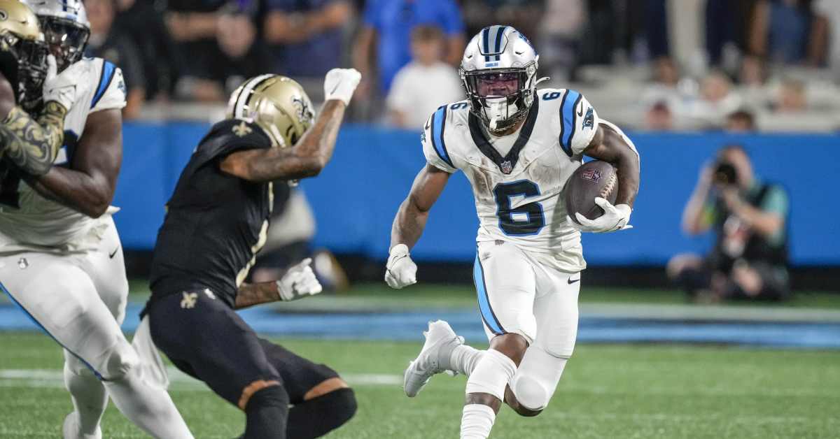 Carolina Panthers’ running backs coach Bernie Parmalee sees Miles