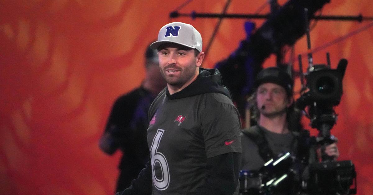 Baker Mayfield Gets 'New Toys' And Puts Tampa Bay Buccaneers Rookie Leadership Skills On Display - Athlon Sports