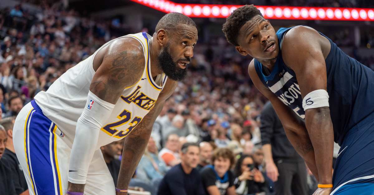 LeBron James' Lakers Teammate Sends Strong Message After Game 4 Loss - Athlon Sports