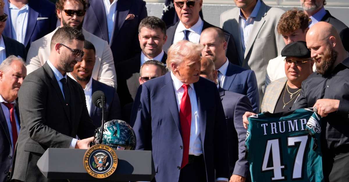 Philadelphia Eagles' White House Visit: Tradition vs. Controversy - Athlon Sports