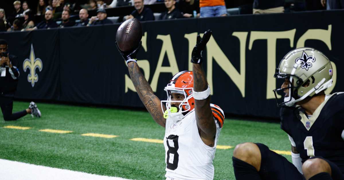 Browns Tendered Receiver Elijah Moore Throws Shade At Unstable Cleveland - Athlon Sports