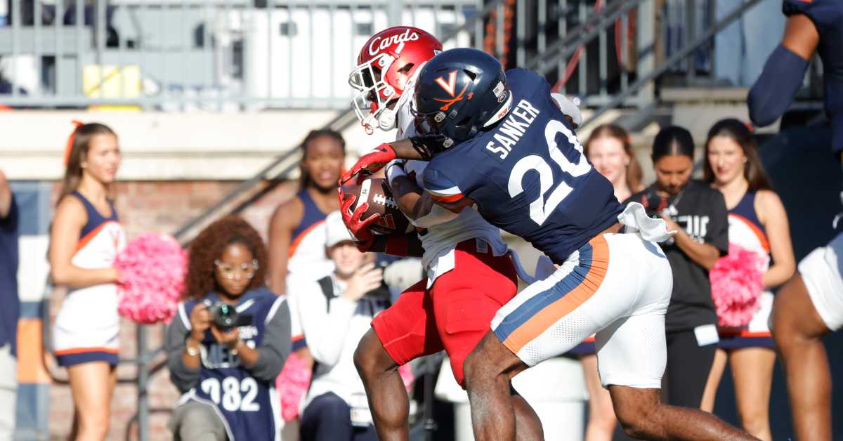 Why Saints Targeted Virginia Safety Jonas Sanker NFL Draft - Athlon Sports