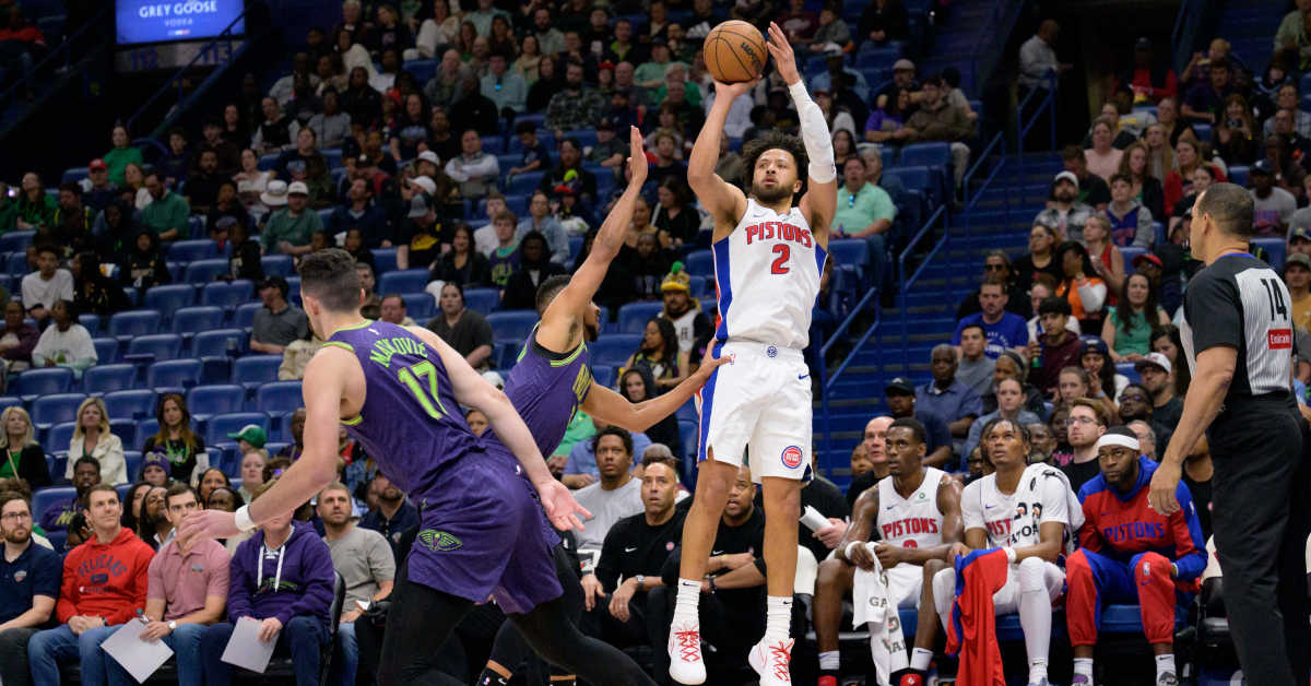 NBA Mock Trade Adds Star Scorer Next to Cade Cunningham on Detroit Pistons - Athlon Sports