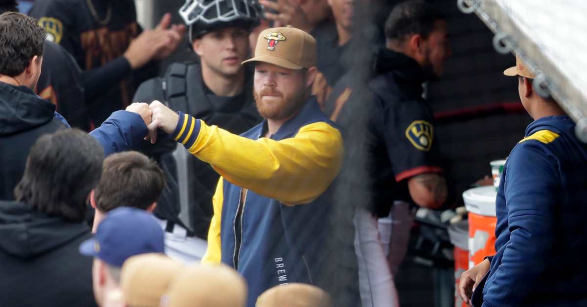 Brewers Holding Their Breath After Scary Brandon Woodruff Injury on Rehab - Athlon Sports