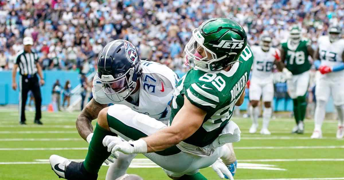 New York Jets' Jeremy Ruckert Poised to Help Make ‘Awesome' Statement - Athlon Sports