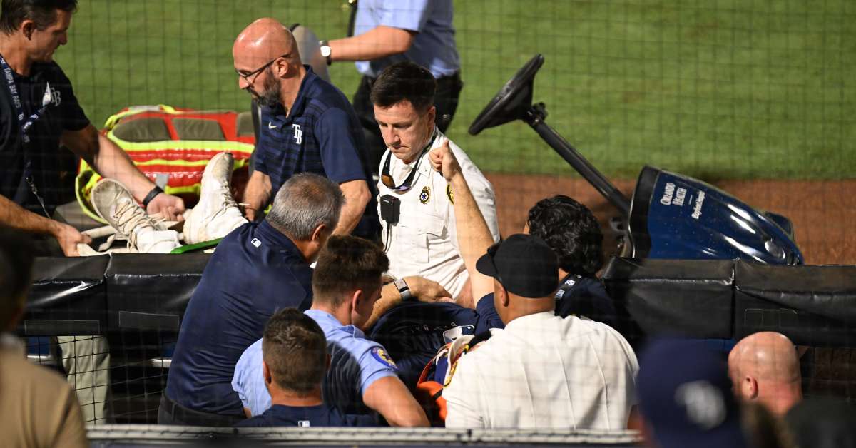 Hunter Bigge Responsive, Rays Expected to Update Condition - Athlon Sports
