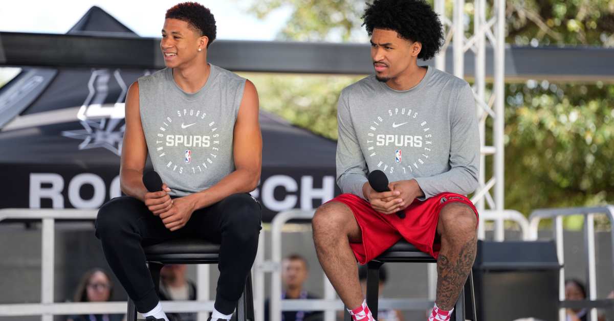 San Antonio Spurs Rookies Reveal Plans for Summer League - Athlon Sports