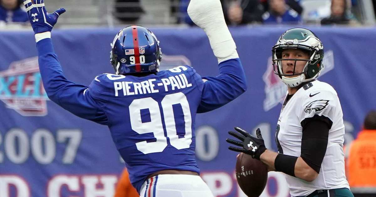 A Decade After Fireworks Accident, Jason Pierre-Paul Craves 'Dope' New York Giants Reunion - Athlon Sports