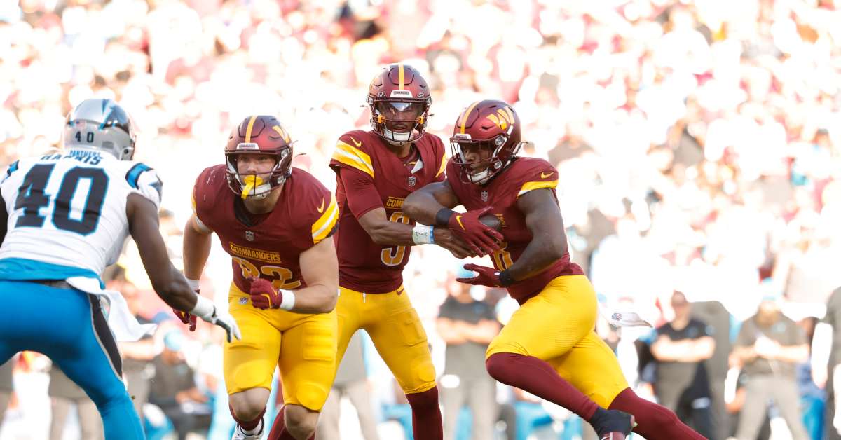 Washington Commanders Given Surprisingly Low RB Grade - Athlon Sports